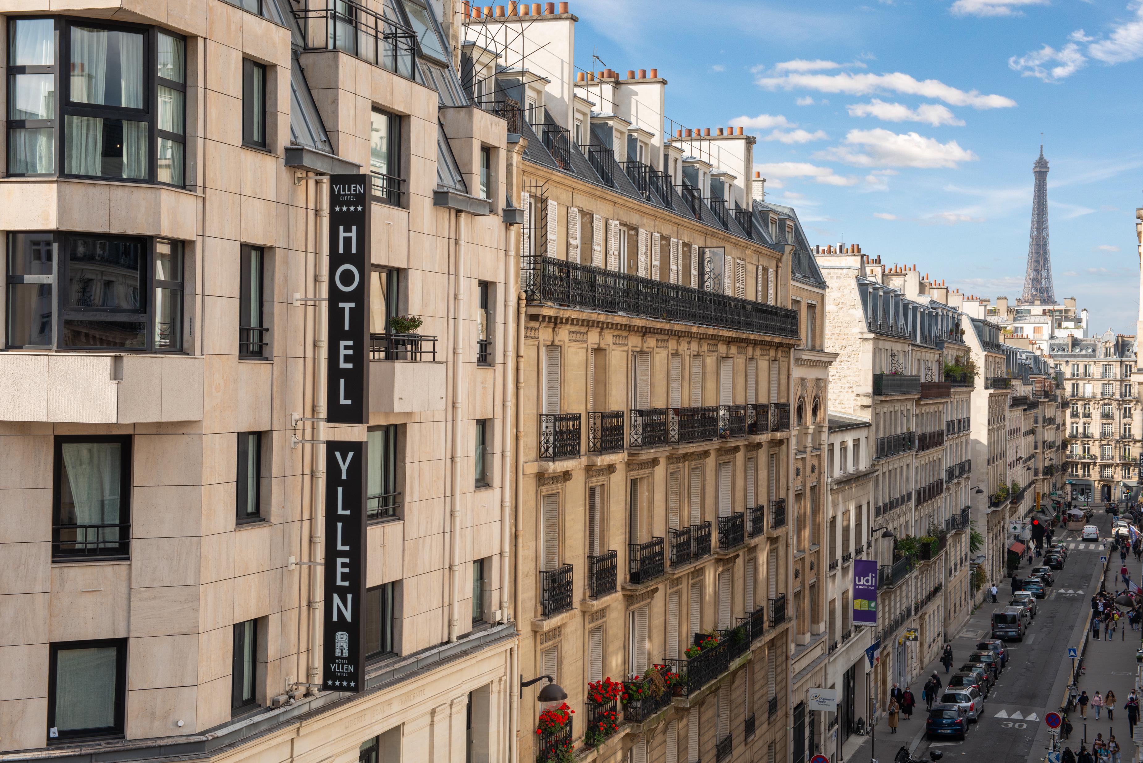 Hotel Yllen Eiffel Paris Eksteriør billede